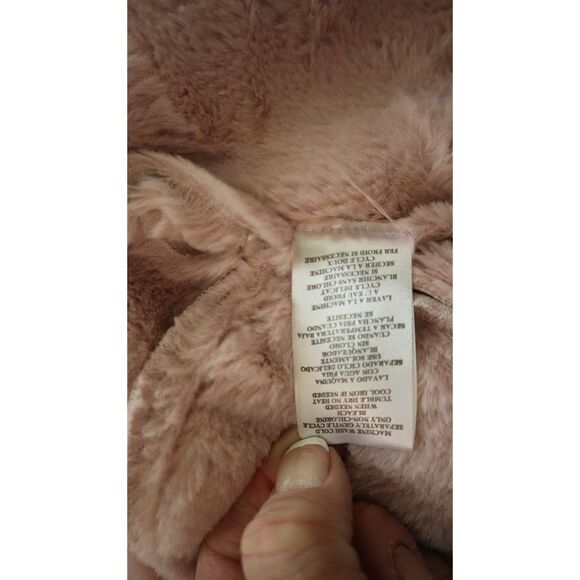 Kut From The Koth Women Sz S Pink Candece Bonded Faux Shearling Moto Jacket $108 - Picture 11 of 15